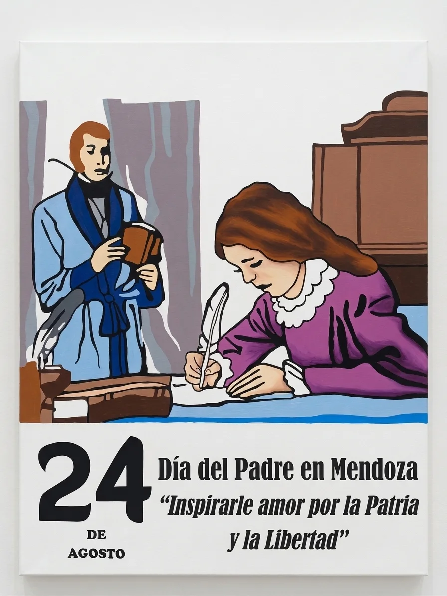 24 de Agosto, día del Padre Mendocino